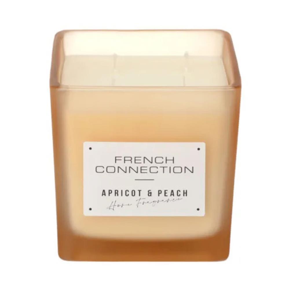French Connection Apricot & Peach Large Jar Candle Extra Image 1